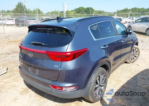 2018 Kia Sportage Ex z USA, uszkodzony, nr VIN KNDPNCAC8J7390445